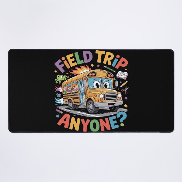 Item preview, Field Trip Anyone Field Day Let The Games Begin School Bus designed and sold by countntenov.