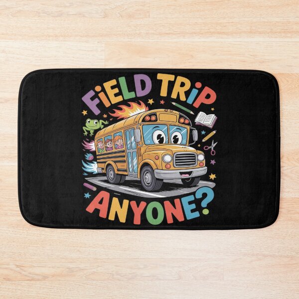Item preview, Field Trip Anyone Field Day Let The Games Begin School Bus designed and sold by countntenov.