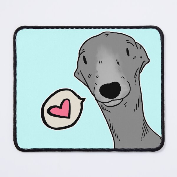 Item preview, Cute Greyhound Love Illustration designed and sold by Iluvmygreyhound.