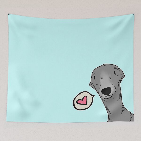 Item preview, Cute Greyhound Love Illustration designed and sold by Iluvmygreyhound.