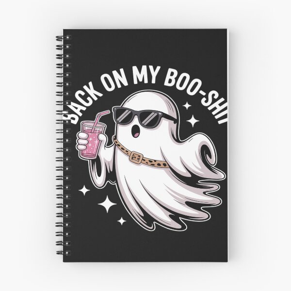 Item preview, Funny Cool Ghost Back On My Boo-Shit Halloween Spooky Season designed and sold by Dolostope.