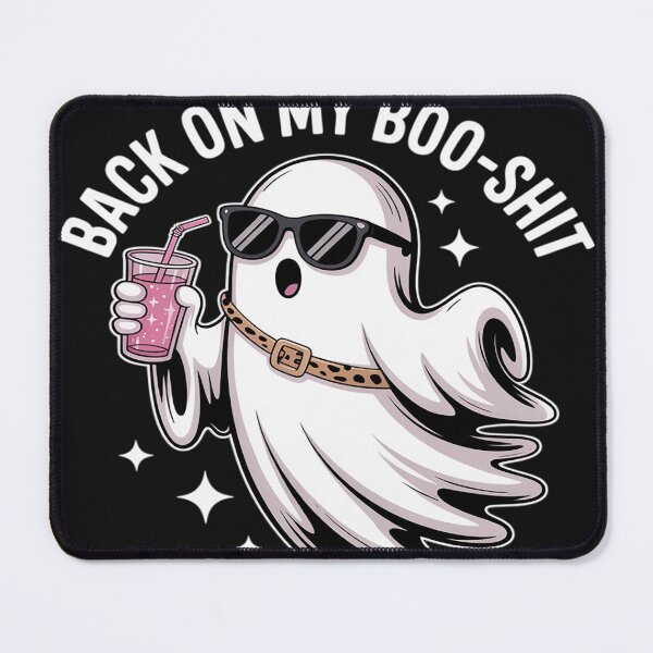 Item preview, Funny Cool Ghost Back On My Boo-Shit Halloween Spooky Season designed and sold by Dolostope.