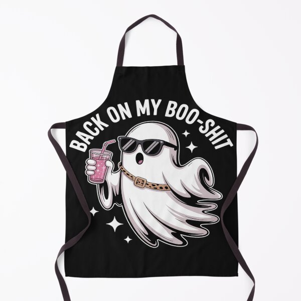 Item preview, Funny Cool Ghost Back On My Boo-Shit Halloween Spooky Season designed and sold by Dolostope.
