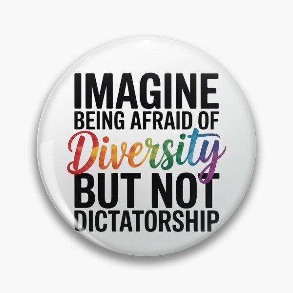 Item preview, Diversity over Dictatorship designed and sold by Katey1285.