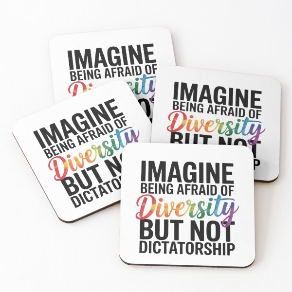 Item preview, Diversity over Dictatorship designed and sold by Katey1285.