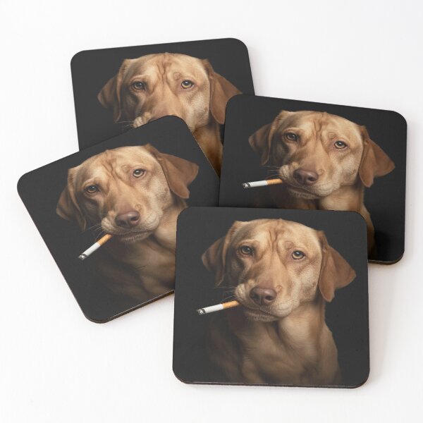 Item preview, Funny Dog Smoking Cigarette designed and sold by Dolostope.