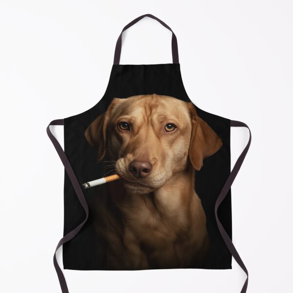 Item preview, Funny Dog Smoking Cigarette designed and sold by Dolostope.