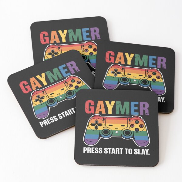 Item preview, Funny Gaymer Gay Pride Rainbow Video Gamer LGBT designed and sold by Dolostope.