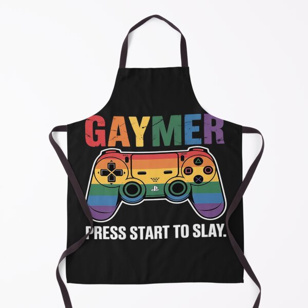 Item preview, Funny Gaymer Gay Pride Rainbow Video Gamer LGBT designed and sold by Dolostope.