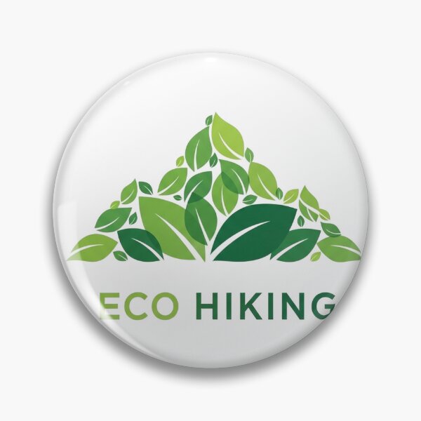 Item preview, Eco-friendly hiking trail with a wooden signboard in a dense forest designed and sold by VerizalShop.
