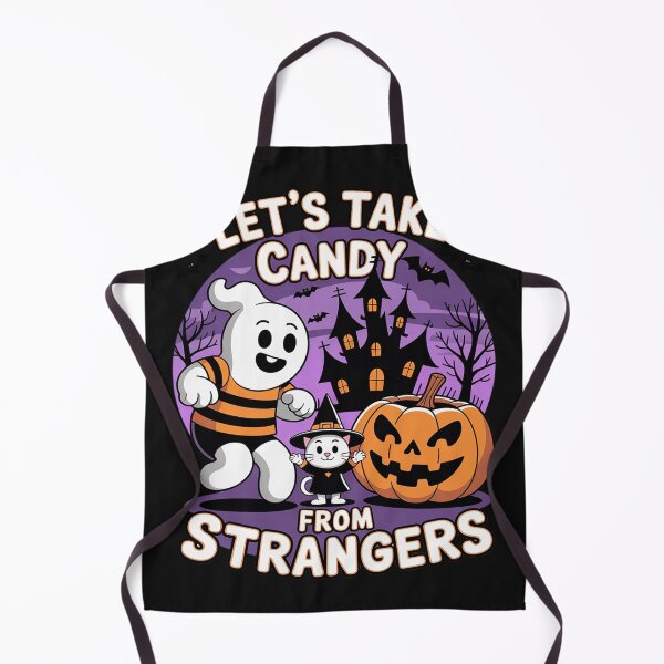 Item preview, Funny Let's Take Candy from Strangers costume Halloween kids designed and sold by Dolostope.