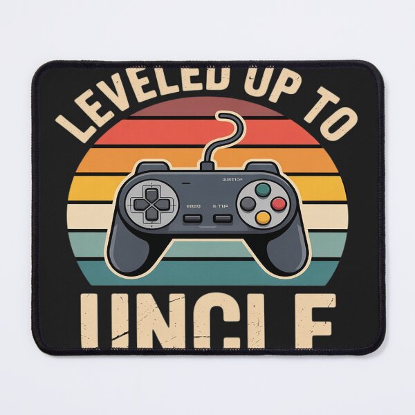 Item preview, Funny leveled up to Uncle Video Gamers Gaming Cute Graphic designed and sold by Dolostope.