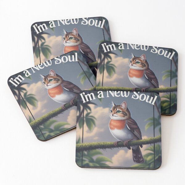Item preview, Funny meowl Meme, cat owl Meme brainrot gen Alpha Meme designed and sold by Dolostope.