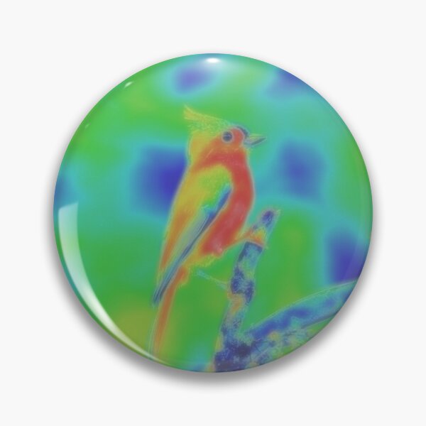 Item preview, Thermal Finch on Branch designed and sold by Brody Maddox.