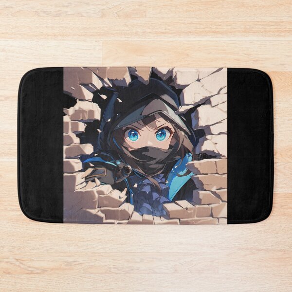 Item preview, Prelude Dawn Amiya Peeking Through Wall Arknights Game Girl Kawaii designed and sold by TorbenKuhano.