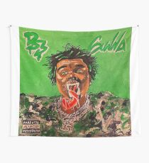 Tela decorativa gunna, goteo temporada 3, música, rap, rapero, portada del álbum, pintura, arte de la pared, masculino, camisa, hiphop, ysl, carátula del álbum, arte de la pared, arte original, cool, gangsta, fan art, ilustración