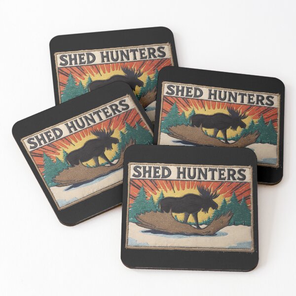 Item preview, Shed Hunters Moose rustic Patch logo  designed and sold by ShedHunters.