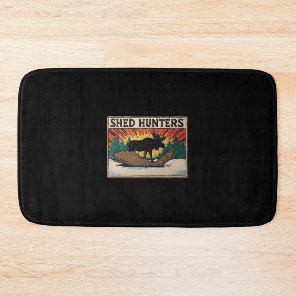 Item preview, Shed Hunters Moose rustic Patch logo  designed and sold by ShedHunters.