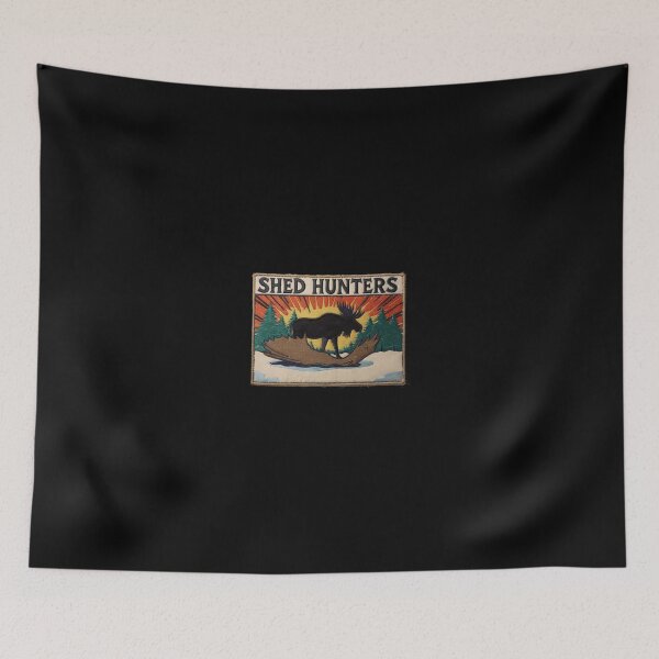 Item preview, Shed Hunters Moose rustic Patch logo  designed and sold by ShedHunters.