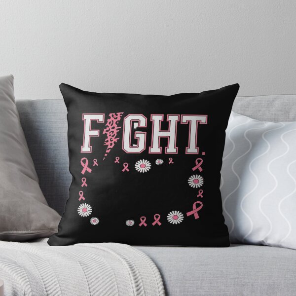 Item preview, Fight Against Breast Cancer Lightning-Bolt Wear Pink Ribbon designed and sold by genkihikki.