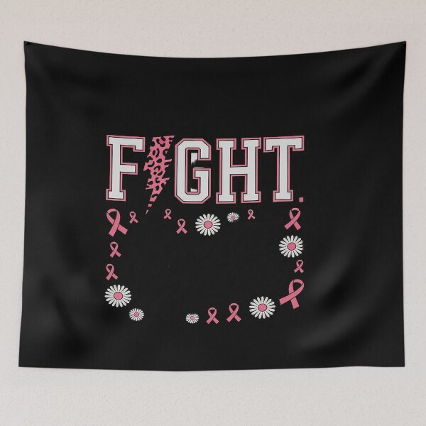 Item preview, Fight Against Breast Cancer Lightning-Bolt Wear Pink Ribbon designed and sold by genkihikki.