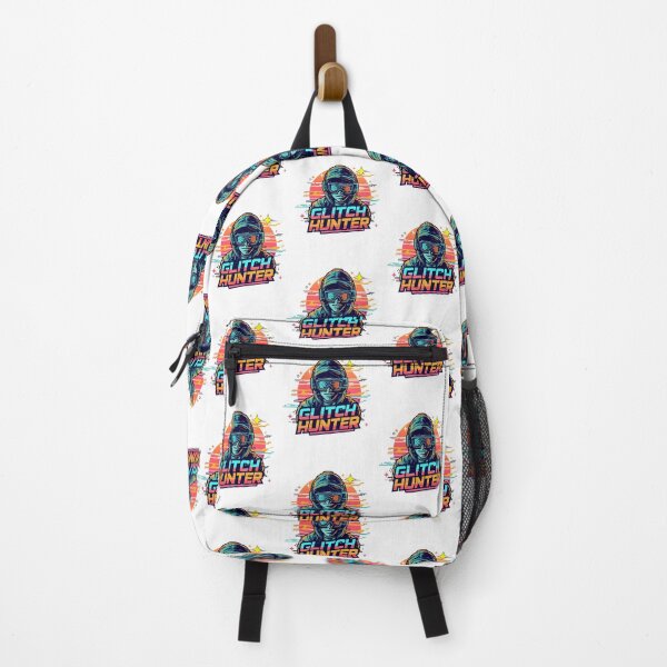 Item preview, Glitch Hunter Gamer – Retro Futuristic Gaming Art designed and sold by PHRASEandSTYLE.