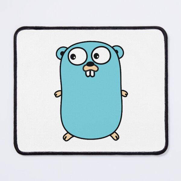 Item preview, Nerdy Go Gopher Logo Computer Programmer designed and sold by MathWare MathClips.