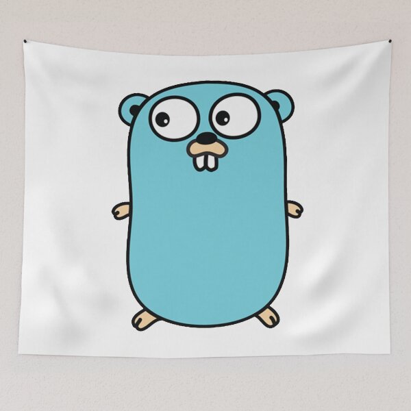 Item preview, Nerdy Go Gopher Logo Computer Programmer designed and sold by MathWare MathClips.