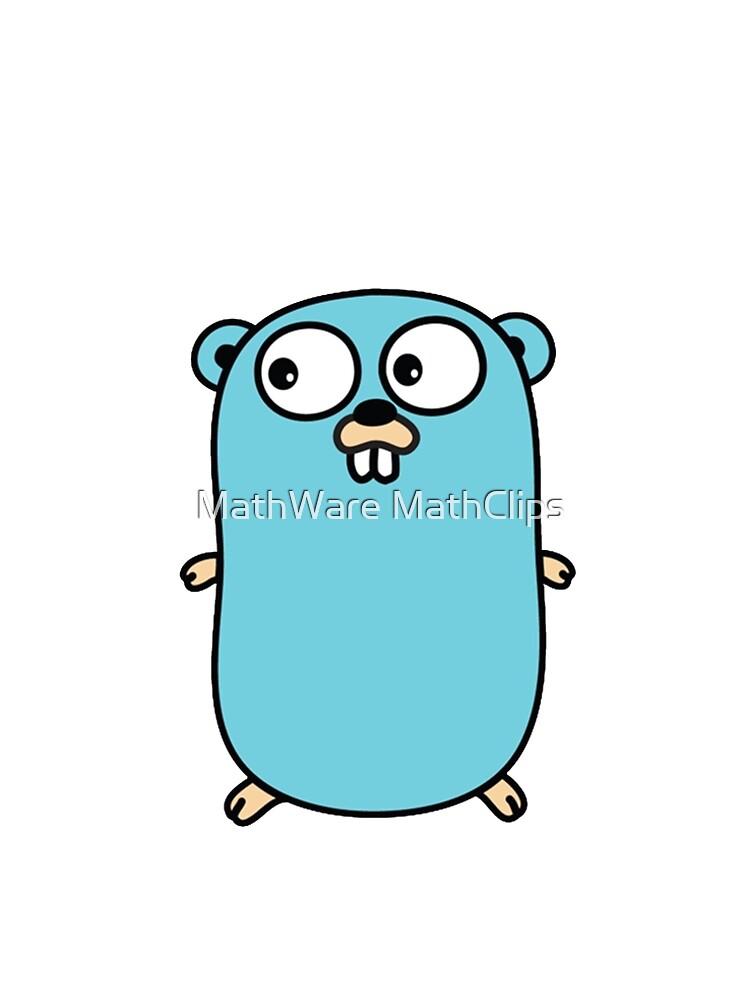 Thumbnail 5 of 5, A-Line Dress, Nerdy Go Gopher Logo Computer Programmer designed and sold by MathWarez.