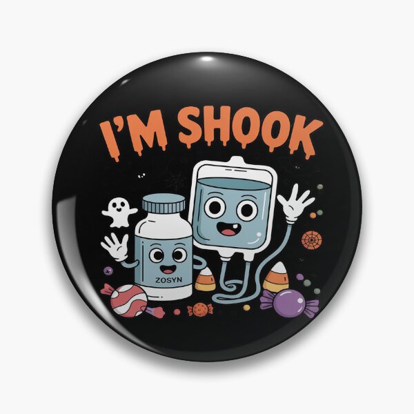 Item preview, Funny Zosyn I'm In Shook Halloween Spooky ICU ER Nurses Week designed and sold by trinfhri.