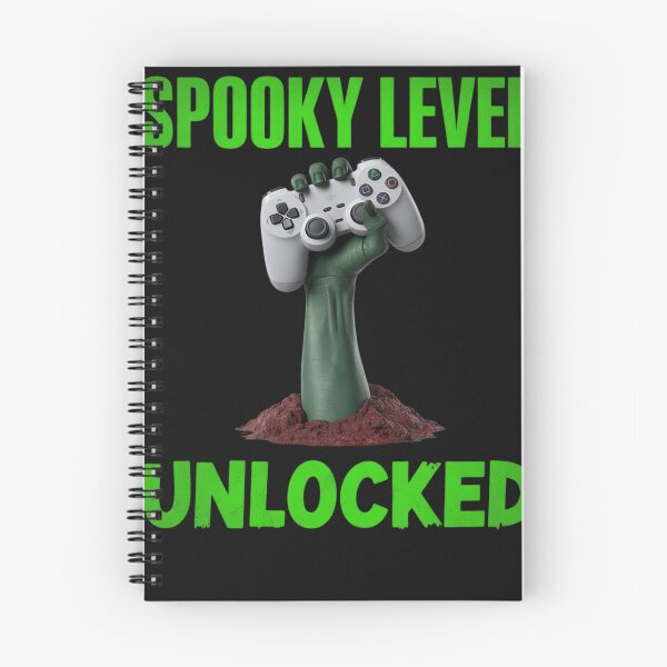 Item preview, Gamer Halloween Spooky Level Unlocked Zombie Boys Teens Kids designed and sold by trinfhri.