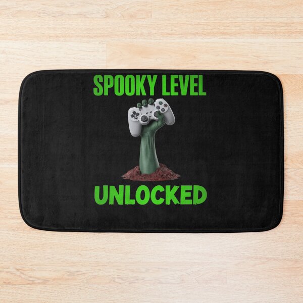 Item preview, Gamer Halloween Spooky Level Unlocked Zombie Boys Teens Kids designed and sold by trinfhri.