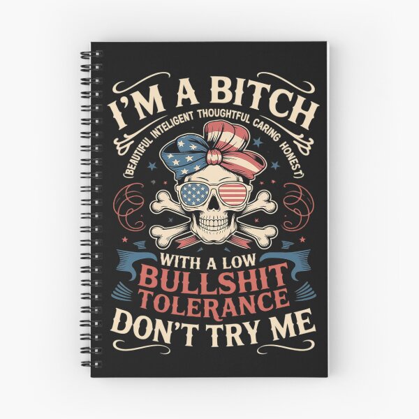 Item preview, Gen X Skeleton I’m A Bitch Beautiful Intelligent designed and sold by trinfhri.
