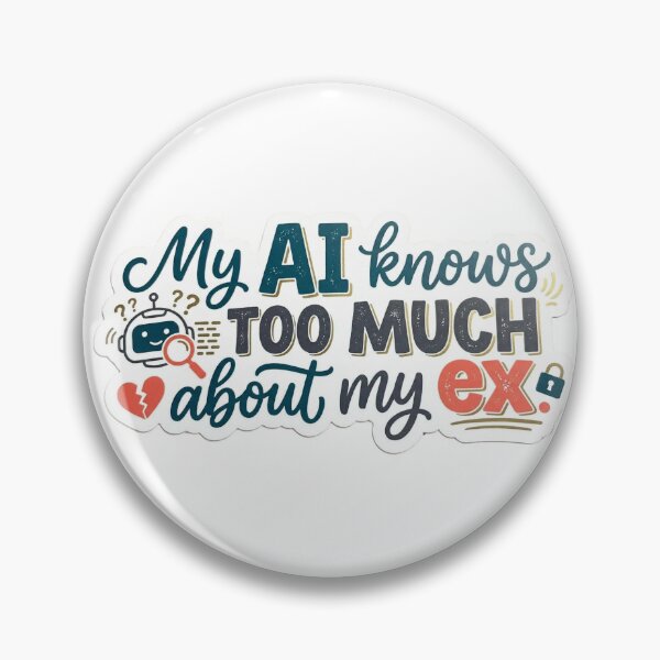 Item preview, My AI knows too much about my ex designed and sold by Mostly_Human.