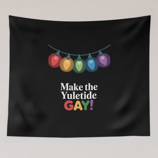 Item preview, Gay Yuletide Christmas Lights designed and sold by FaithAbbott.