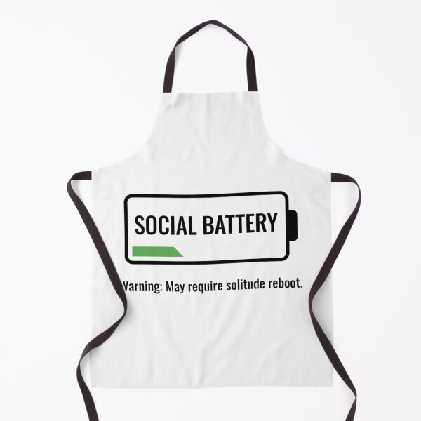 Item preview, Social Battery Low - Solitude Reboot Introvert Gift" designed and sold by DisignByPrince.