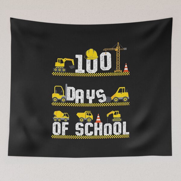 Item preview, 100 Days of School Construction Truck 100th Day Boys Kids  designed and sold by FrankIsabel.