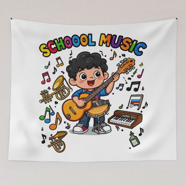 Item preview, school subject music designed and sold by Uglyandcute.