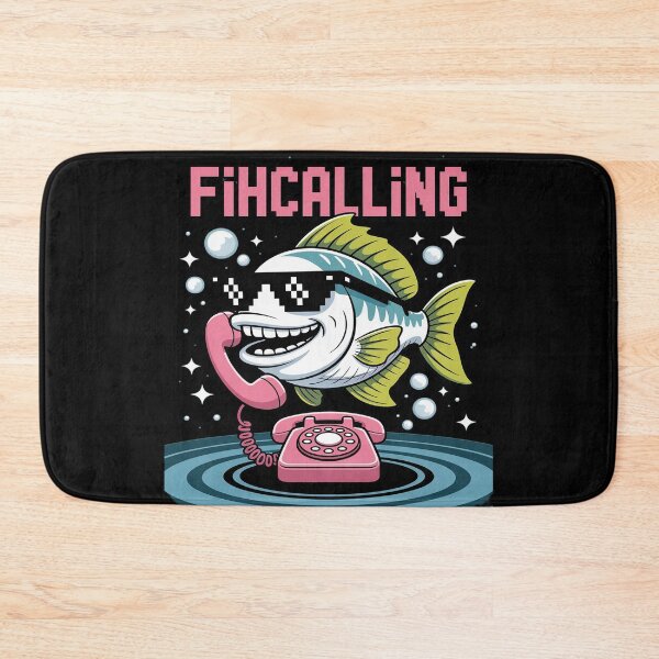 Item preview, Fih Calling – Funny Incoming Phone Call Fish designed and sold by genkihikki.