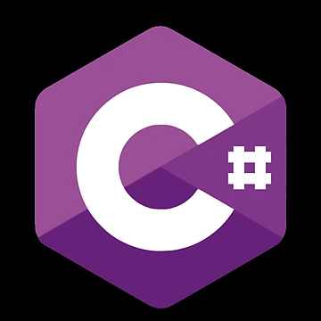 Artwork thumbnail, Nerdy C# Logo Computer Programmer by MathWare MathClips