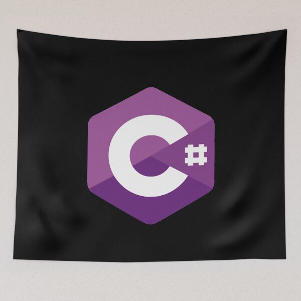 Item preview, Nerdy C# Logo Computer Programmer designed and sold by MathWare MathClips.