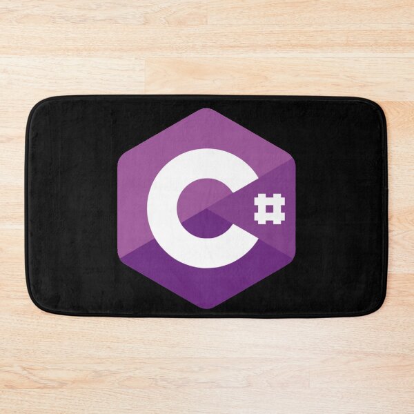 Item preview, Nerdy C# Logo Computer Programmer designed and sold by MathWare MathClips.