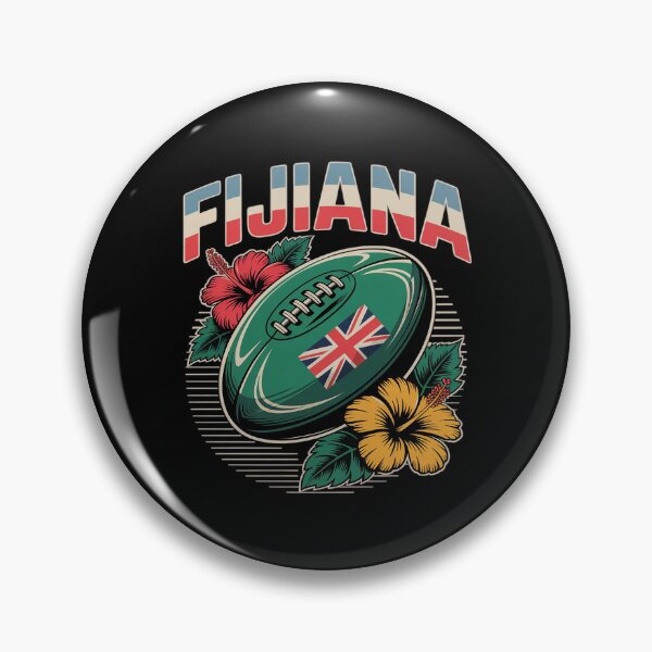 Item preview, Fiji Rugby Fijiana Rugby fijian rugby Warriors Island designed and sold by genkihikki.