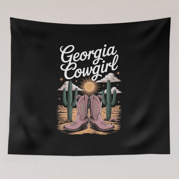 Item preview, Georgia GA Cowgirl Cowboy Fan Boots Western designed and sold by FaithAbbott.