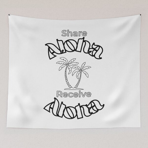 Item preview, Share Aloha, Receive Aloha designed and sold by Robert Ropars.
