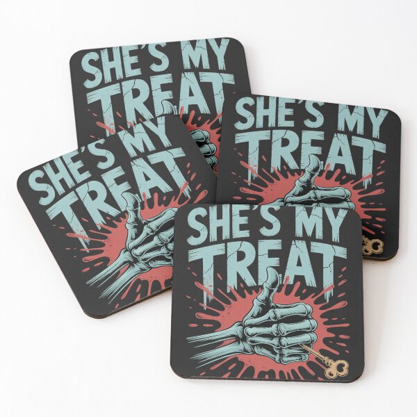 Item preview, He's My Trick She's My Treat Halloween Zombie Matching  1 designed and sold by trinfhri.