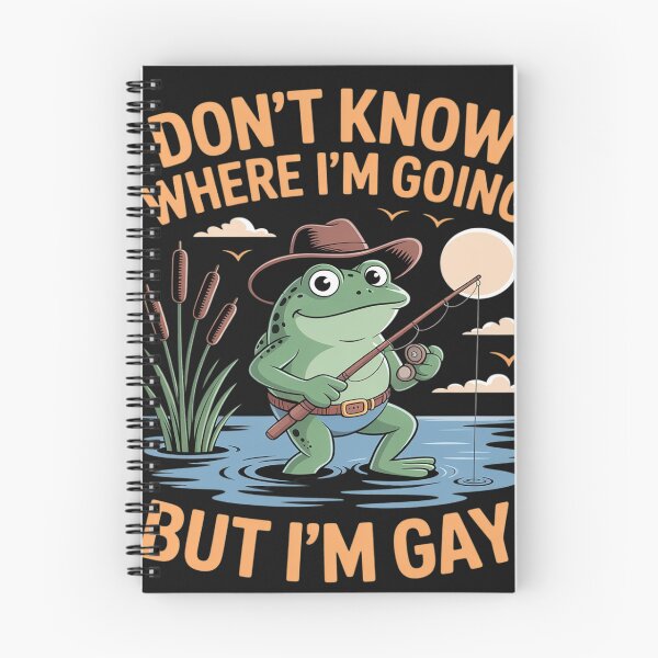 Item preview, I Don't Know Where I'm Going But I'm Gay Frog LGBT Pride designed and sold by trinfhri.