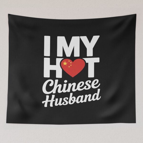Item preview, I Love My Hot Chinese Husband Romance Love Partner designed and sold by trinfhri.