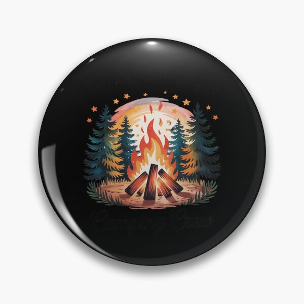 Item preview, Fires Friends Fun Camping Crew Summer Camp designed and sold by genkihikki.