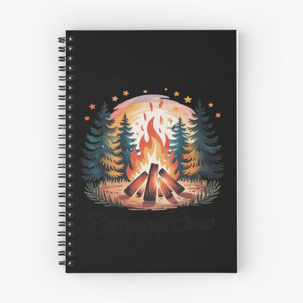 Item preview, Fires Friends Fun Camping Crew Summer Camp designed and sold by genkihikki.